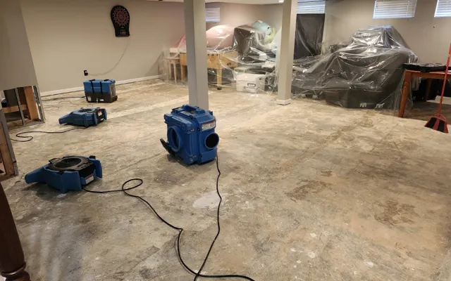 Sump Pump Failure Flooding in Little Rock, AR